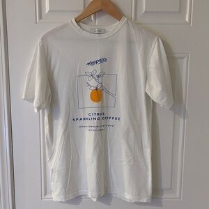 White Graphic T-Shirt